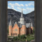 Provo City Center Utah Temple Y Mountain Portrait