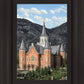 Provo City Center Utah Temple Y Mountain Portrait