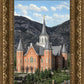 Provo City Center Utah Temple Y Mountain Portrait