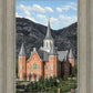Provo City Center Utah Temple Y Mountain Portrait