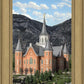 Provo City Center Utah Temple Y Mountain Portrait
