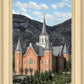 Provo City Center Utah Temple Y Mountain Portrait