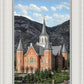 Provo City Center Utah Temple Y Mountain Portrait
