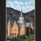 Provo City Center Utah Temple Y Mountain Portrait
