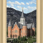 Provo City Center Utah Temple Y Mountain Portrait