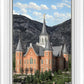Provo City Center Utah Temple Y Mountain Portrait