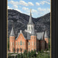 Provo City Center Utah Temple Y Mountain Portrait