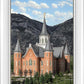 Provo City Center Utah Temple Y Mountain Portrait