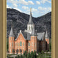 Provo City Center Utah Temple Y Mountain Portrait
