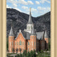 Provo City Center Utah Temple Y Mountain Portrait