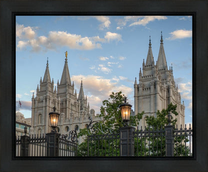 Salt Lake City Temple Welcome to the Temple Gallery Wrap