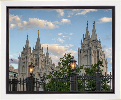 Salt Lake City Temple Welcome to the Temple Gallery Wrap