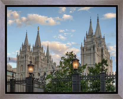 Salt Lake City Temple Welcome to the Temple Gallery Wrap