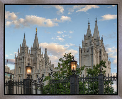 Salt Lake City Temple Welcome to the Temple Gallery Wrap
