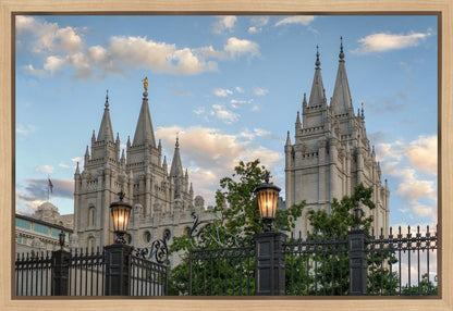 Salt Lake City Temple Welcome to the Temple Gallery Wrap