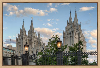 Salt Lake City Temple Welcome to the Temple Gallery Wrap