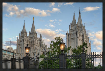 Salt Lake City Temple Welcome to the Temple Gallery Wrap