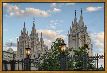 Salt Lake City Temple Welcome to the Temple Gallery Wrap