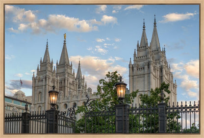Salt Lake City Temple Welcome to the Temple Gallery Wrap