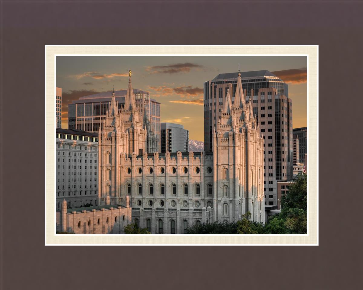 Salt Lake City Utah Temple A Mighty Refuge