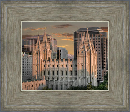 Salt Lake City Utah Temple A Mighty Refuge