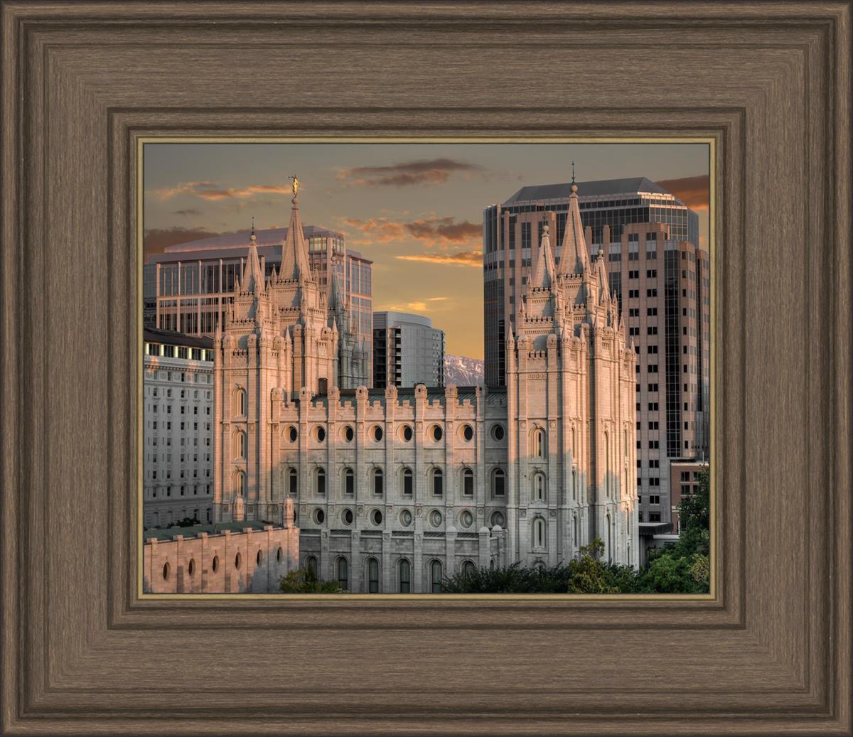 Salt Lake City Utah Temple A Mighty Refuge