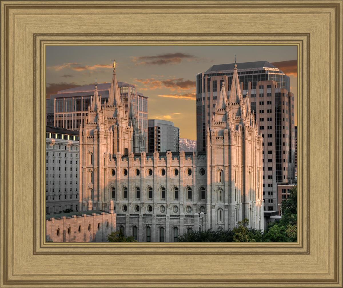 Salt Lake City Utah Temple A Mighty Refuge