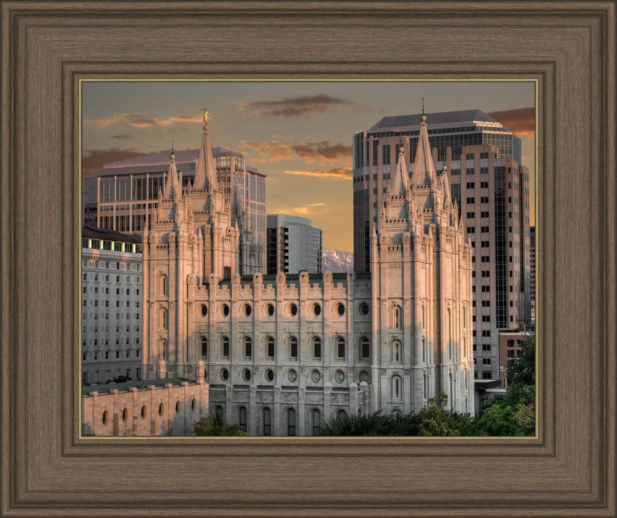 Salt Lake City Utah Temple A Mighty Refuge