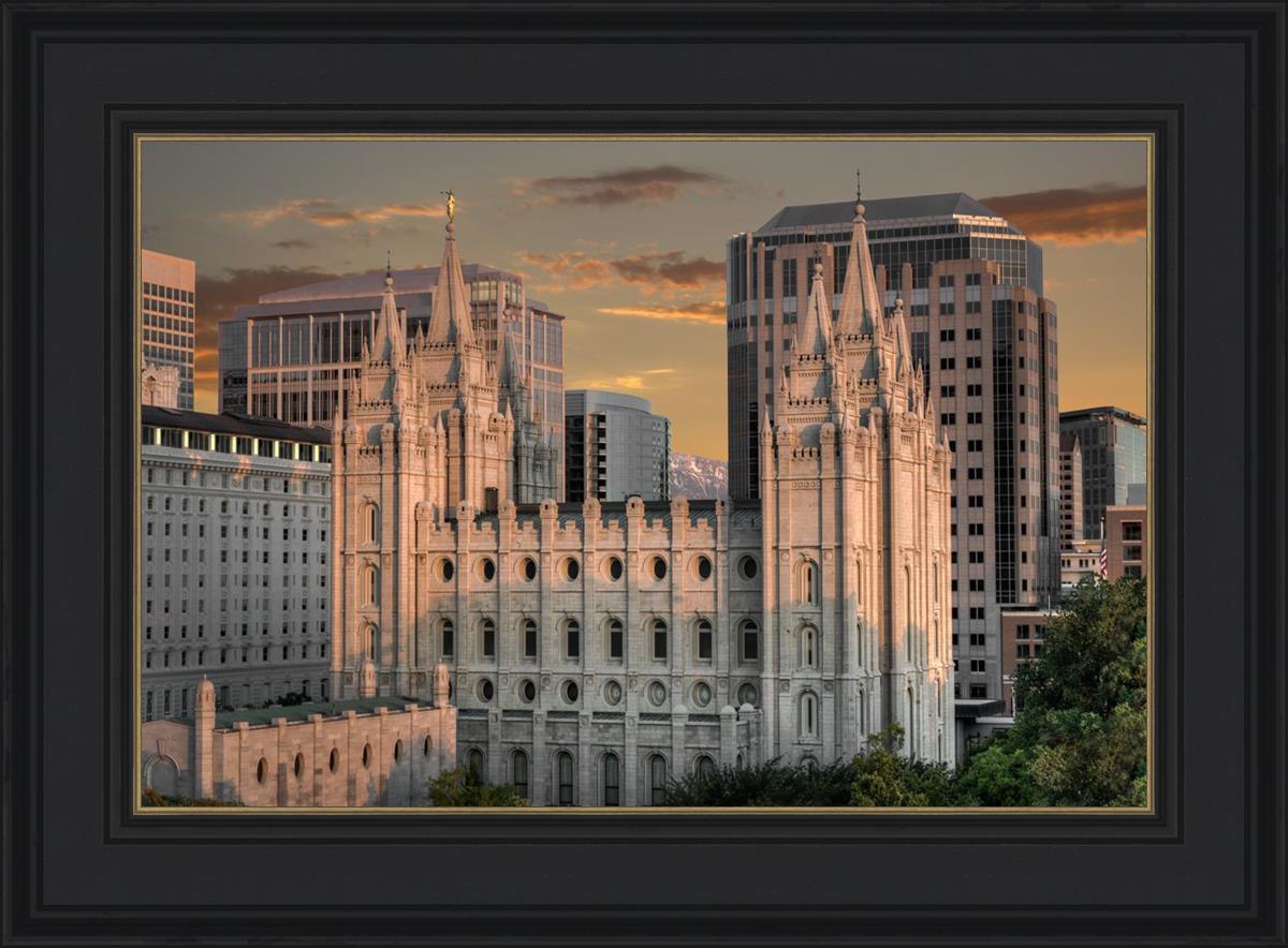 Salt Lake City Utah Temple A Mighty Refuge