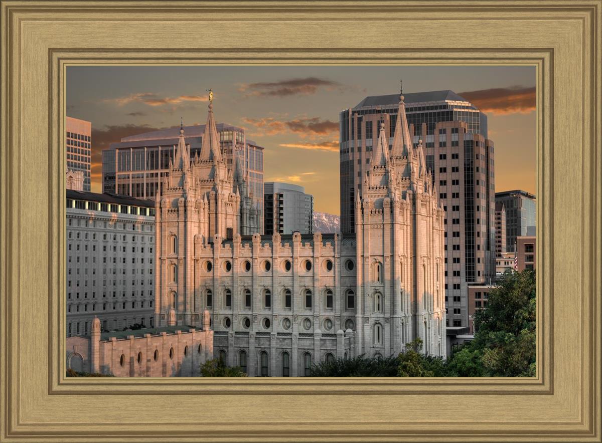 Salt Lake City Utah Temple A Mighty Refuge