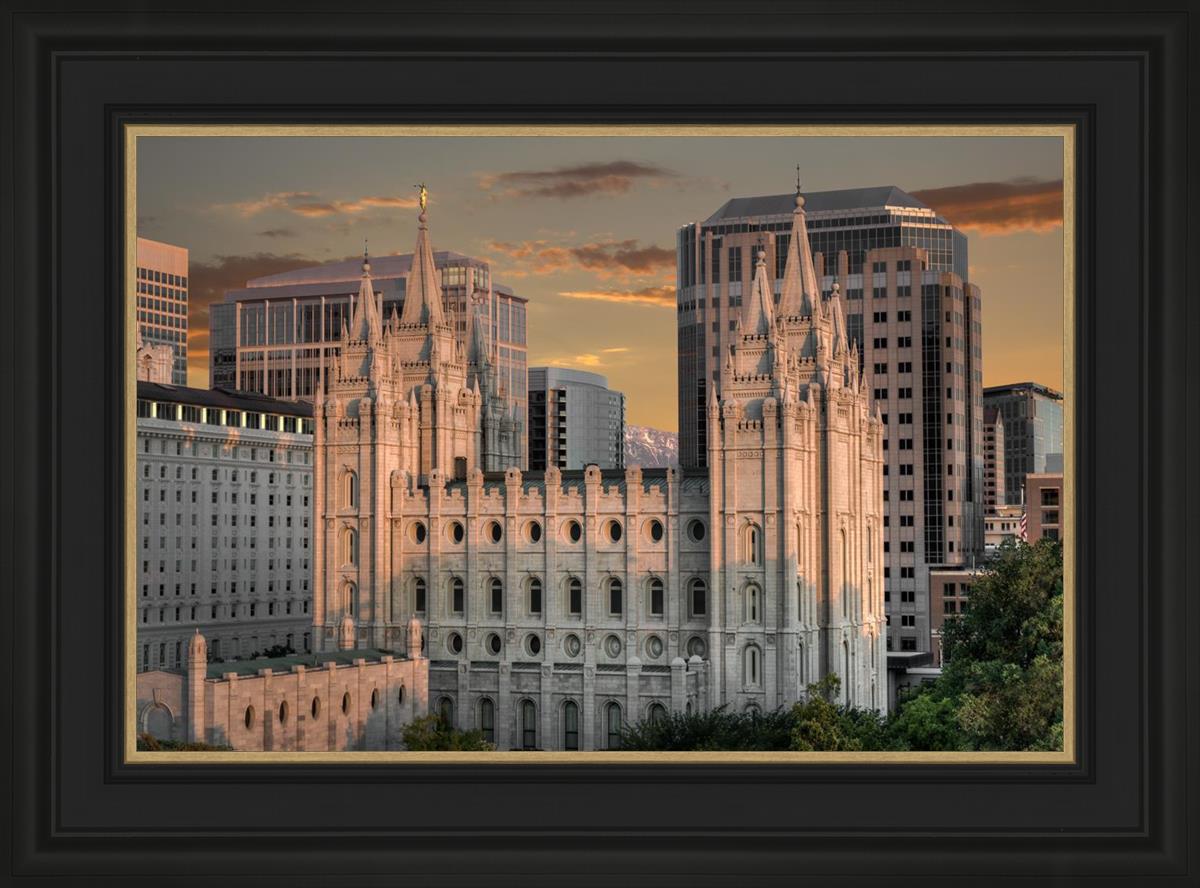 Salt Lake City Utah Temple A Mighty Refuge
