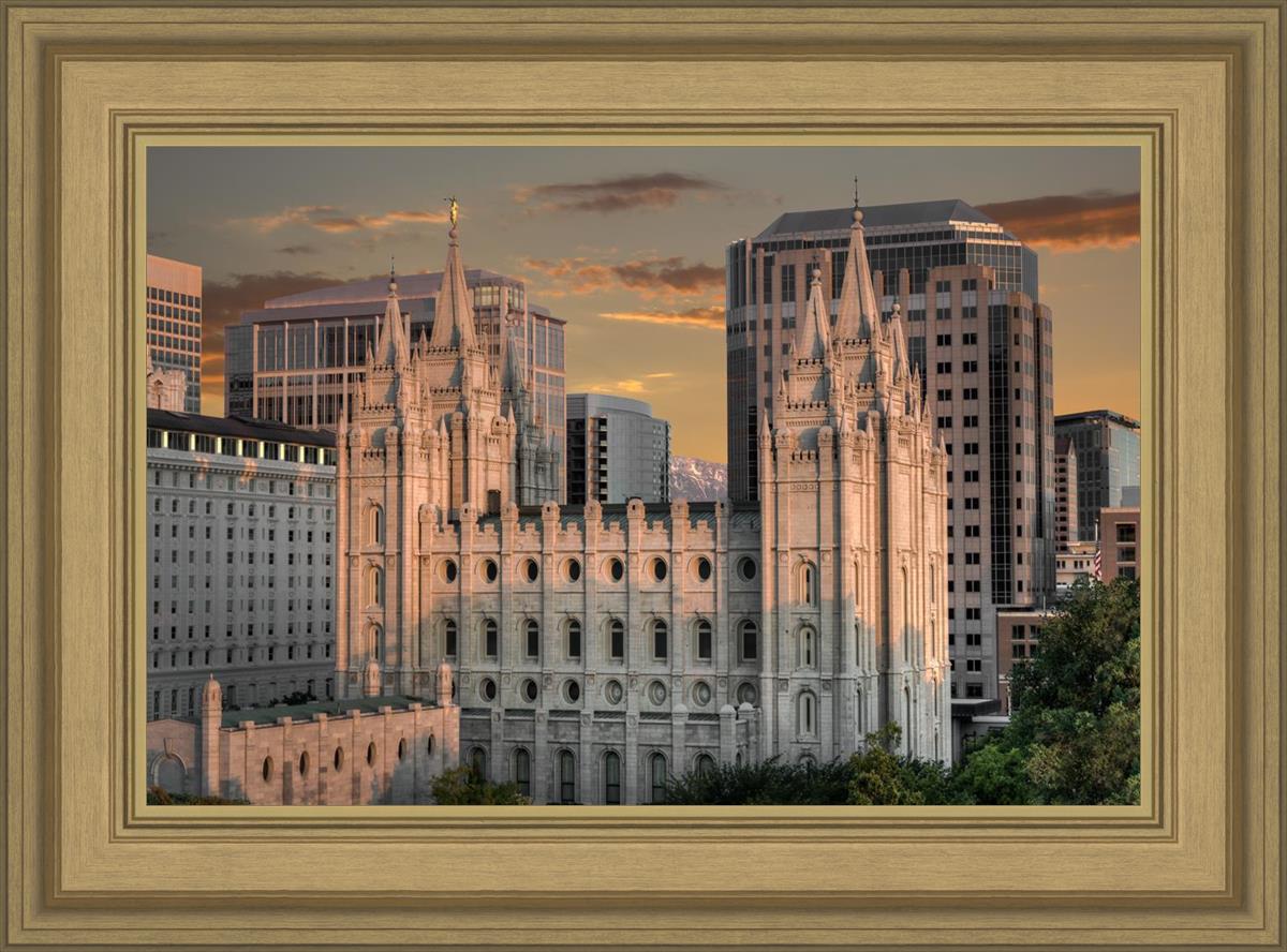 Salt Lake City Utah Temple A Mighty Refuge
