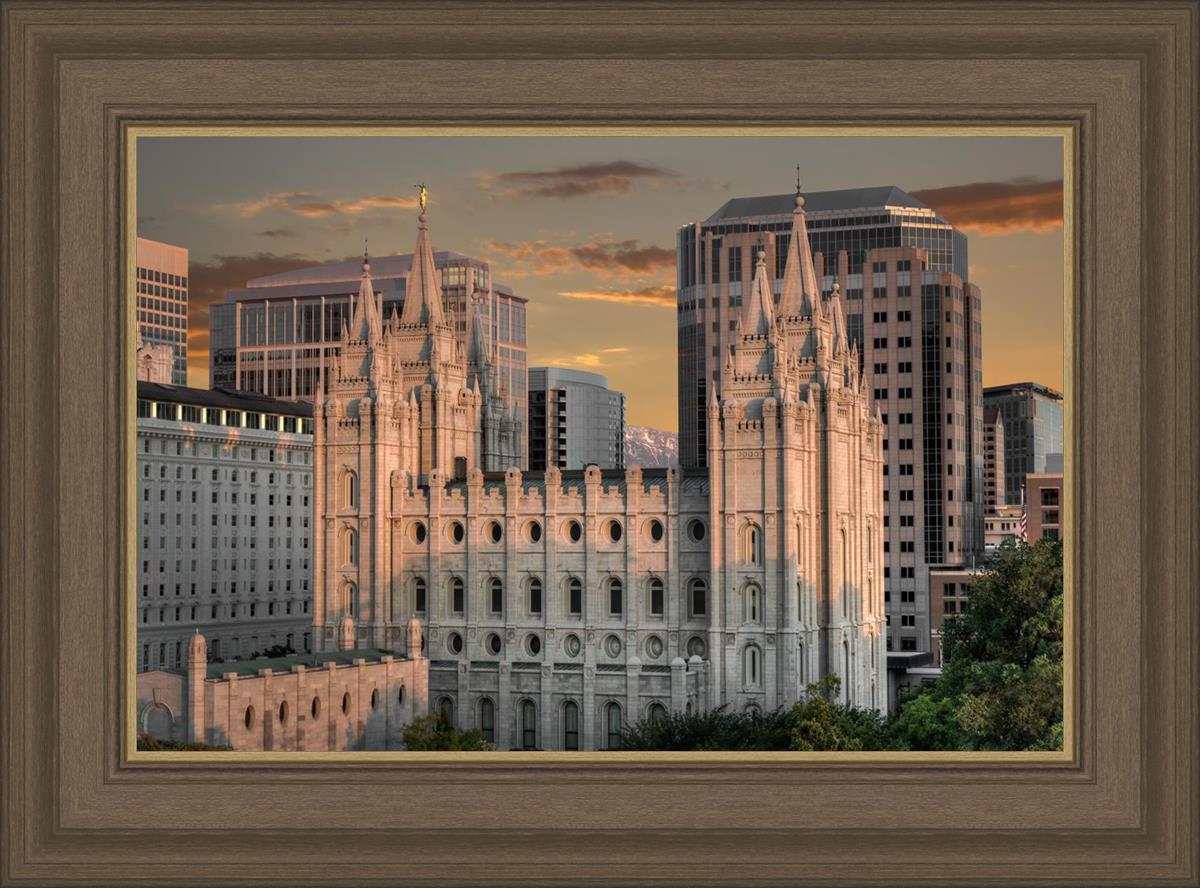 Salt Lake City Utah Temple A Mighty Refuge