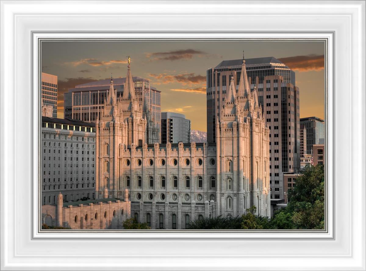Salt Lake City Utah Temple A Mighty Refuge