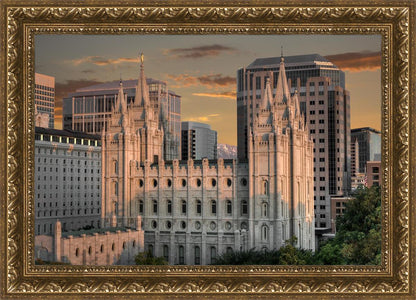 Salt Lake City Utah Temple A Mighty Refuge