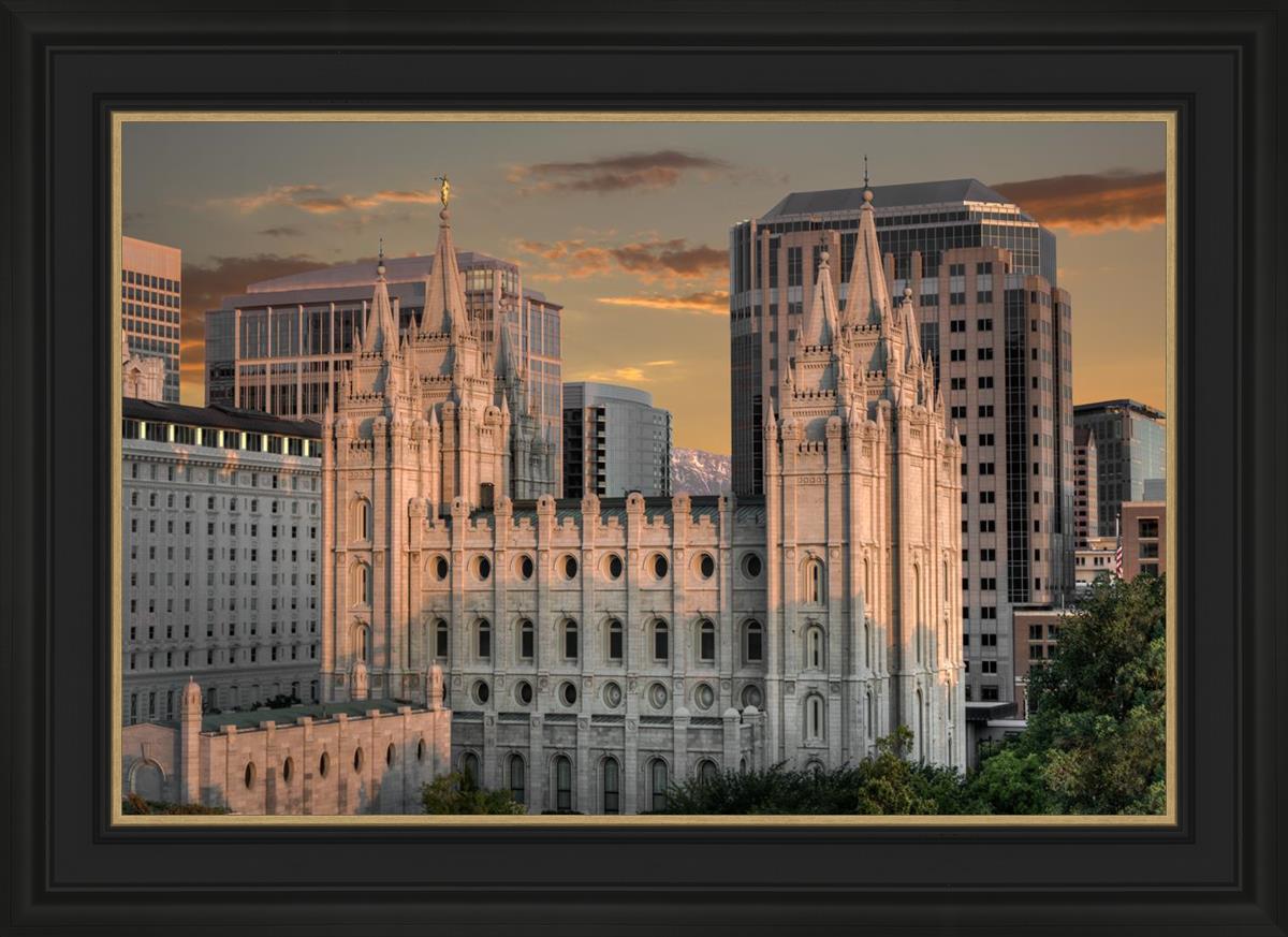 Salt Lake City Utah Temple A Mighty Refuge