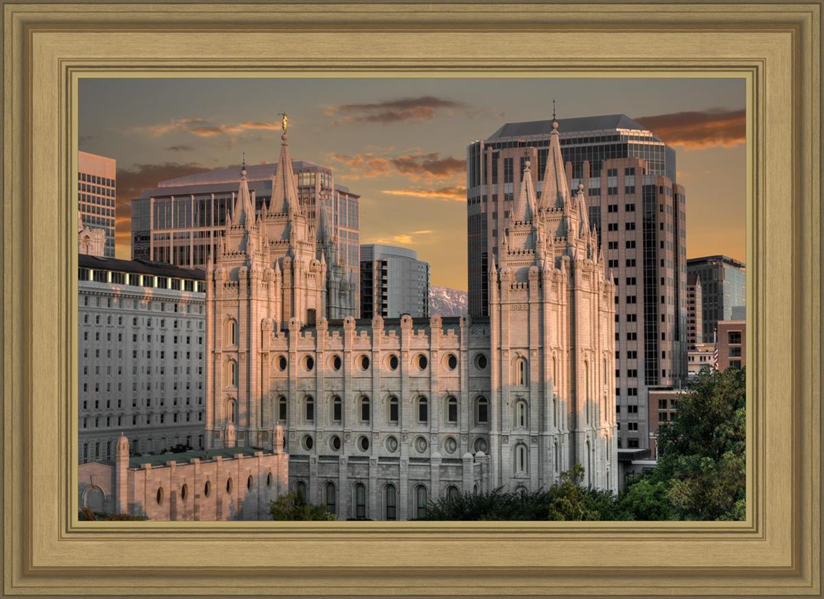 Salt Lake City Utah Temple A Mighty Refuge