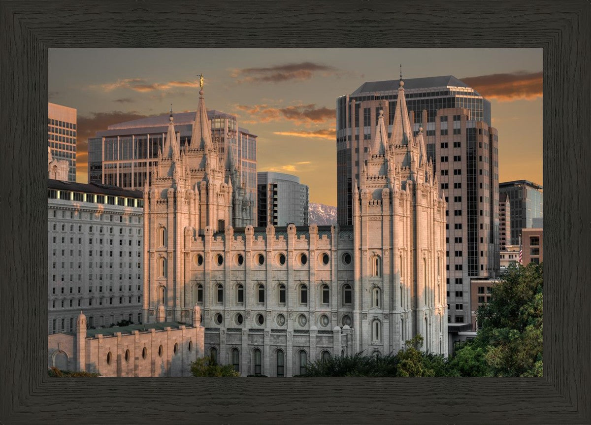 Salt Lake City Utah Temple A Mighty Refuge