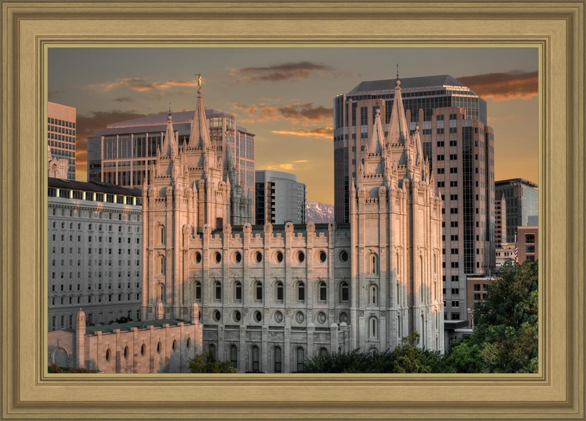 Salt Lake City Utah Temple A Mighty Refuge