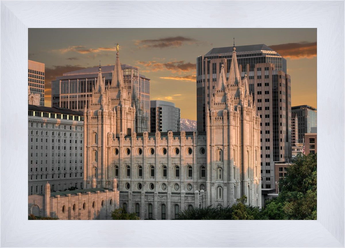 Salt Lake City Utah Temple A Mighty Refuge