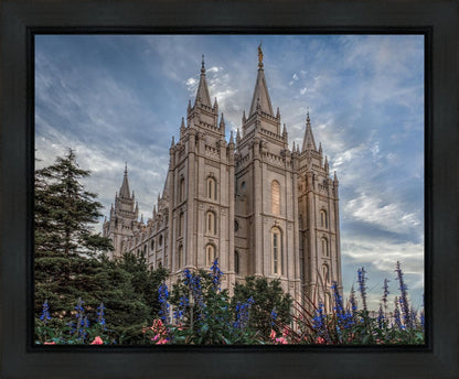 Salt Lake City Utah Temple House of Holiness Gallery Wrap