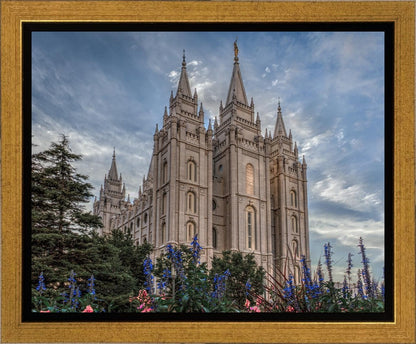 Salt Lake City Utah Temple House of Holiness Gallery Wrap