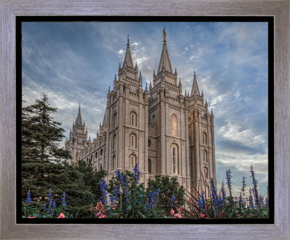 Salt Lake City Utah Temple House of Holiness Gallery Wrap