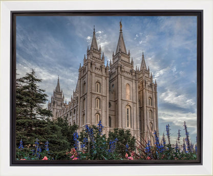 Salt Lake City Utah Temple House of Holiness Gallery Wrap