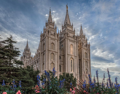 Salt Lake City Utah Temple House of Holiness Gallery Wrap