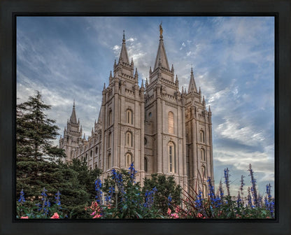 Salt Lake City Utah Temple House of Holiness Gallery Wrap