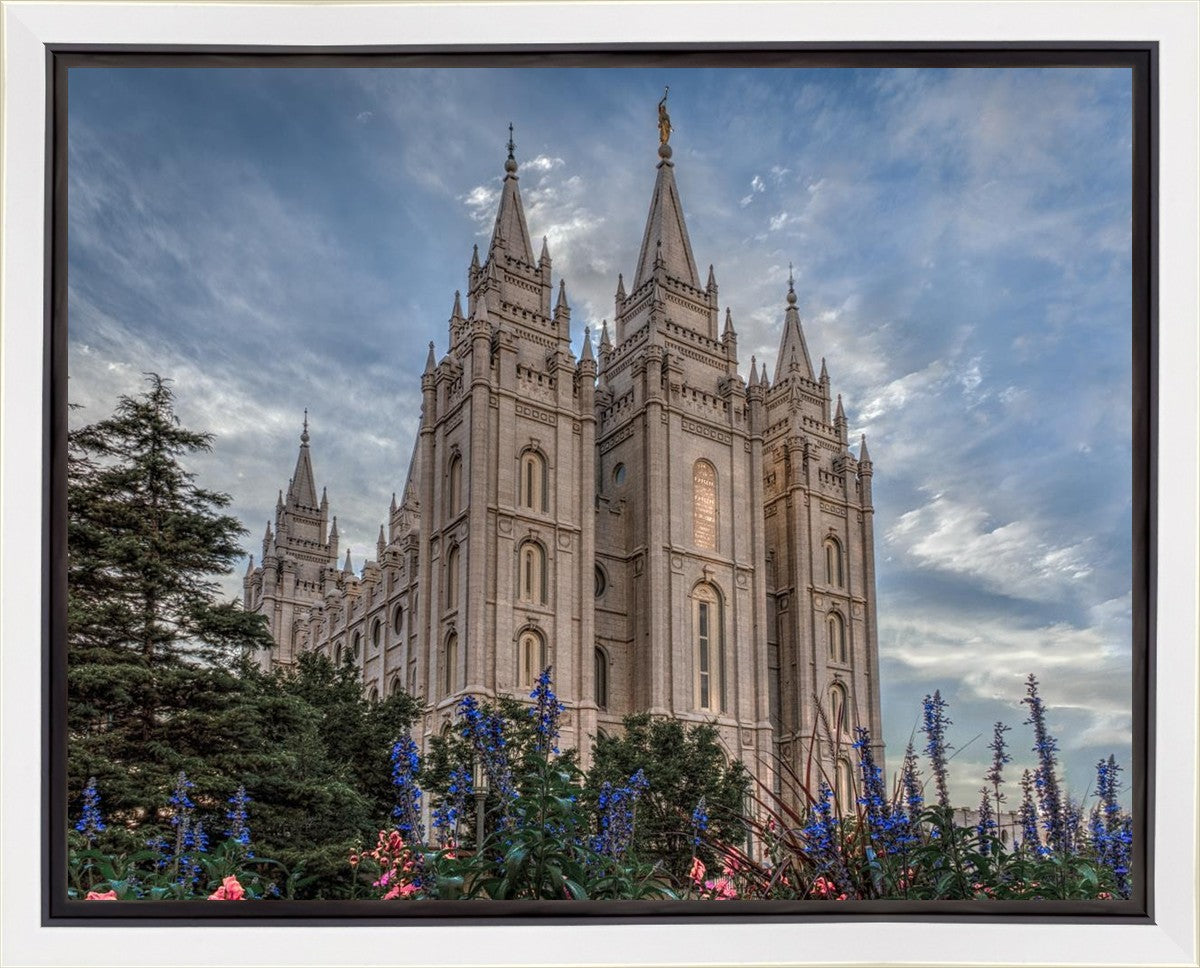 Salt Lake City Utah Temple House of Holiness Gallery Wrap