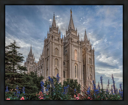 Salt Lake City Utah Temple House of Holiness Gallery Wrap