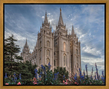 Salt Lake City Utah Temple House of Holiness Gallery Wrap