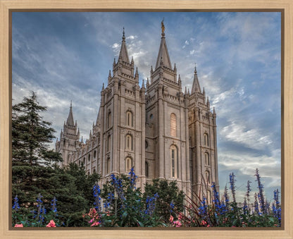 Salt Lake City Utah Temple House of Holiness Gallery Wrap